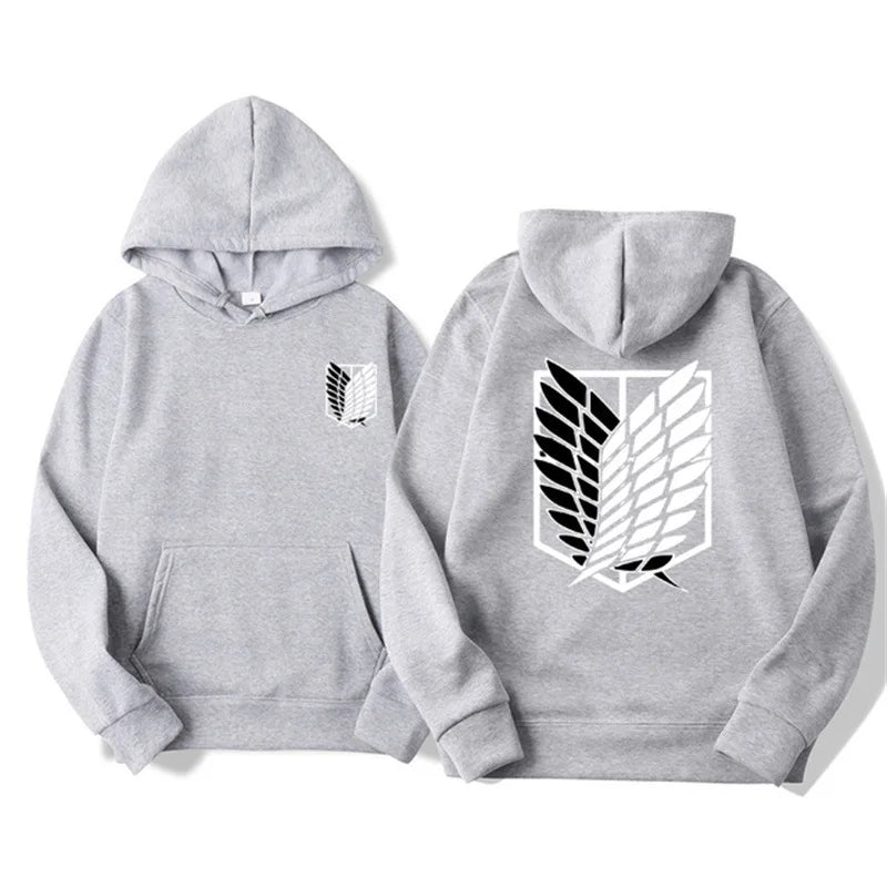 Titan Anime Streetwear Hoodie
