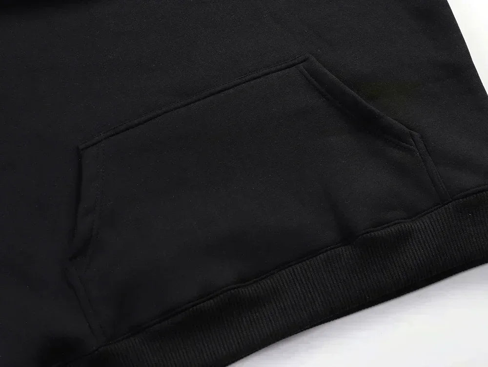 Dark Angel Gothic Print Pullover Hoodie