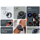 CMF by Nothing Watch Pro 2 Global Version BLUETOOTH CALLS 1.32'' AMOLED 60 FPS Display 11 Days Battery life SpO₂ Monitors GPS