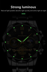 POEDAGAR 996 Men's Luxury Chronograph Watch