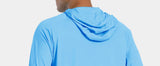 TACVASEN Men's Quick-Dry Long Sleeve Hooded T-Shirt