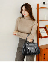 Three Layers Luxury Casual Tote Women Bag Top Quality Pu Leather Ladies Hand Bags for Women Big Shoulder Crossbody Bags Sac New