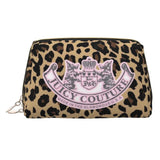 J-Juicy-C-Couture Makeup Bag Zipper Pouch Travel Cosmetic Bags Large Leather Portable Cosmetic Bag for Women