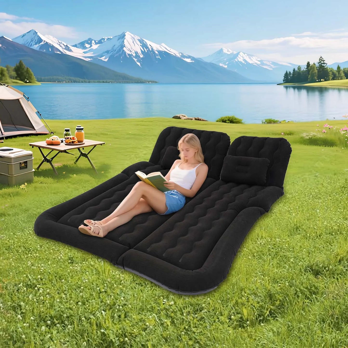 SUV Inflatable Air Mattress – Comfort Camping & Road Trip Bed