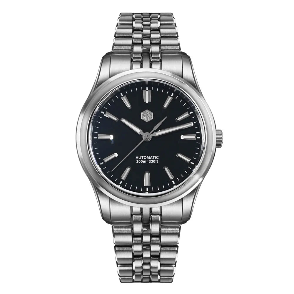 San Martin Gada Classic Enamel Dial Dress Watch SN0144