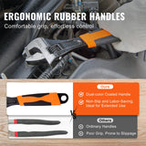 SucceBuy 8-Piece Pliers Set 8" Linesman's Pliers 6" Slip Joint Pliers Long Nose Pliers 6" Diagonal Cutter 10" Adjustable Wrench