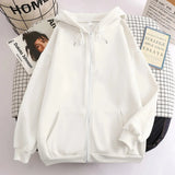 Men’s Solid Zip-Up High Street Hoodie