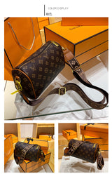 Luxury Microfiber Leather Crossbody & Clutch