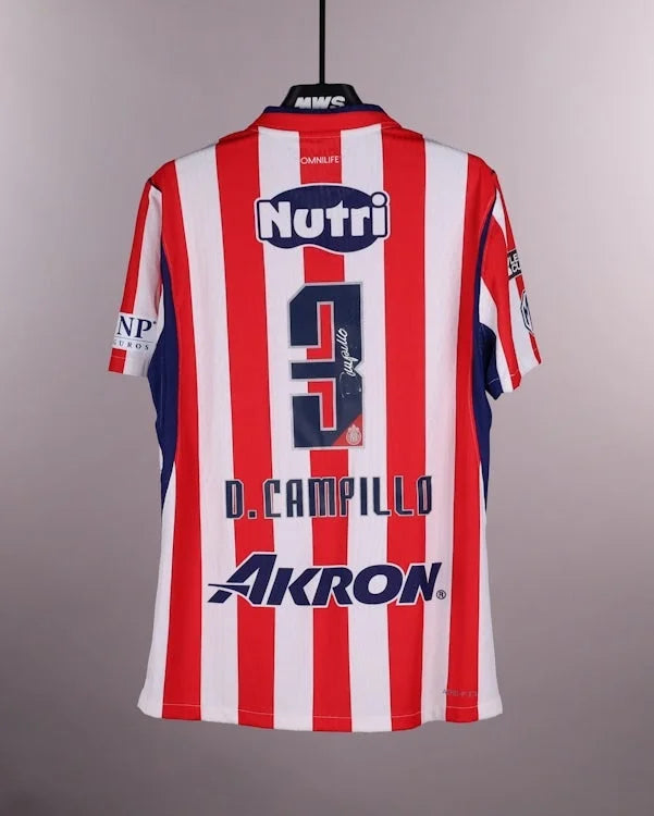 2026 Chivas De Guadalajara 3D Printed Football Jersey Men Breathable Quick Drying Short Sleeved T-shirt Family Matching Clothing