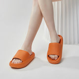 UTUNE Men’s Non-slip Slides Summer Indoor Slippers, Thick Sole Breathable Soft Sandals, Comfy Casual Home House Footwear