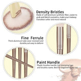 Professional 3-20pc USA-Made Makeup Brush Set - Goat & Synthetic Hair