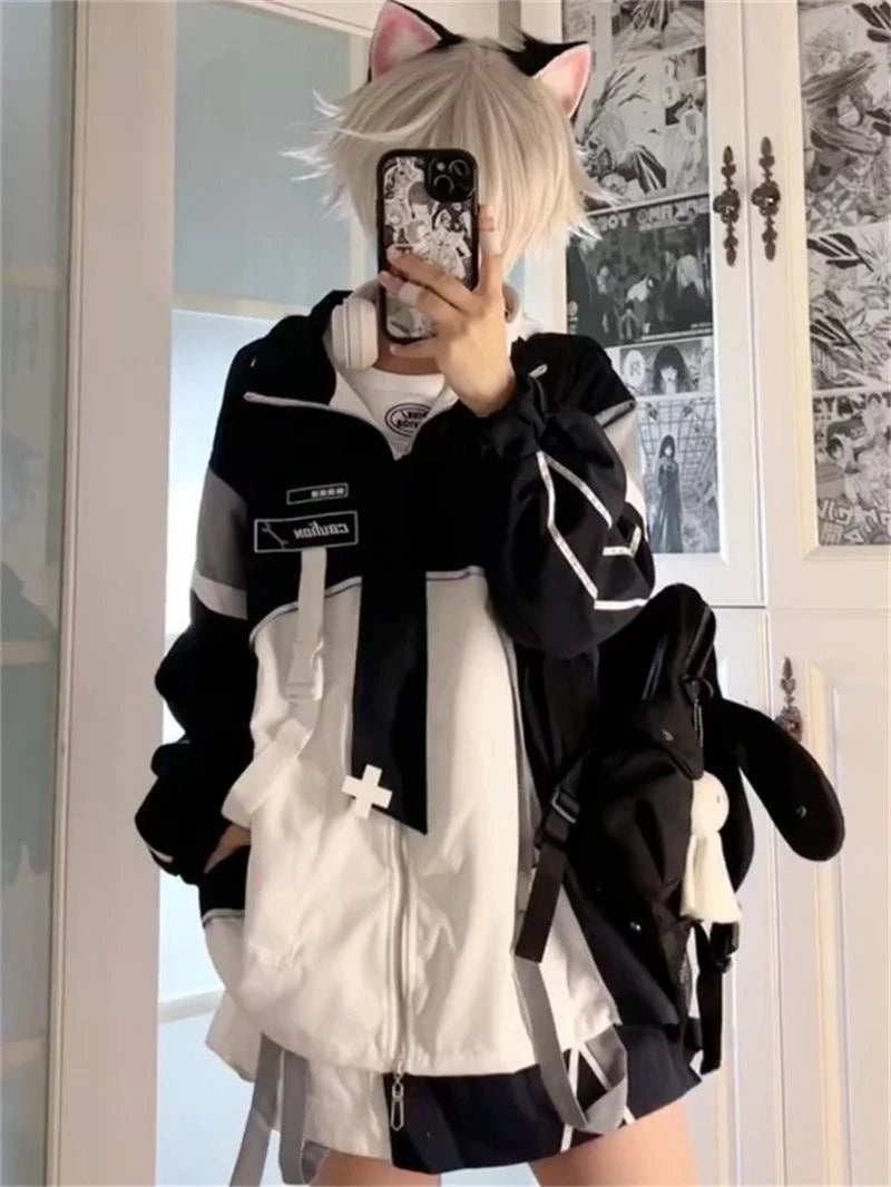 Women’s Colorblock Zip-Up Hoodie