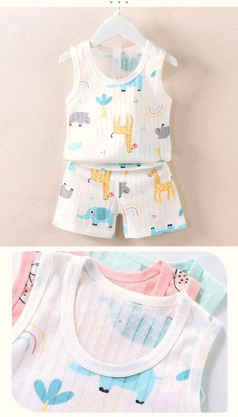Kids' Summer Tank & Shorts Set