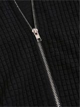 Women's Cat Ear Colorblock Zip-Up Hoodie