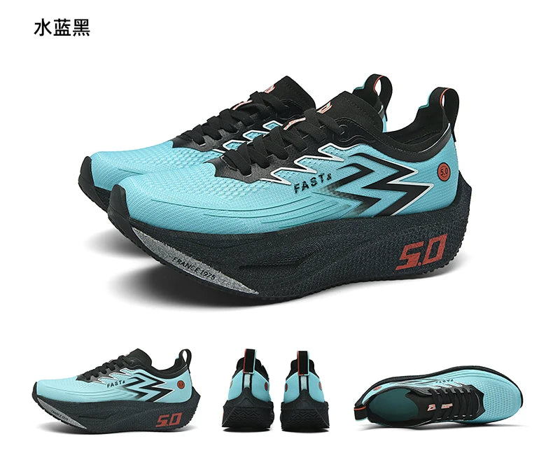 Marathon Men Running Shoes Carbon Board Speciality Sports Breathable Lightweight Women's Athletic Nonskid Elasticity Sneakers