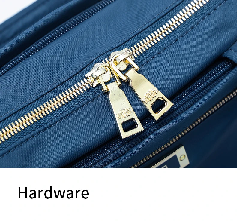EPOL Large Capacity Women's Handbags Fabric High Quality Fashion Shoulder Bags Multiple Pockets Casual Waterproof Tote Bags 7253