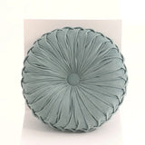 Pleated Velvet Pumpkin Cushion – Lumbar & Sofa Support