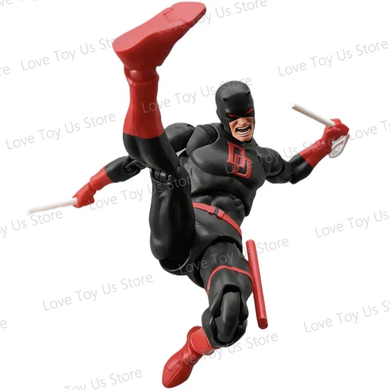 New CT Toys Daredevil Mafex 223 – Black Version SHF Anime Action Figure Movable Model Gift