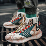 Men’s Winter High-Top Plush Sneakers