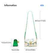 Bafelli Genuine Leather Flap Crossbody Bag – 2026 Collection