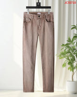 BLLIYOSS Jeans Thin Cotton Men 2025 Spring Summer new Business Embroidery Straight outdoors  Pants Old money High Quality