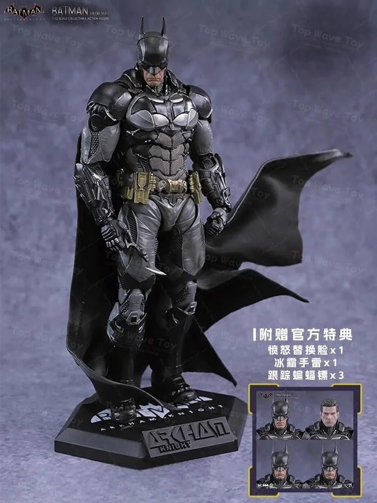 2026 New Stock Batman Arkham Knight Action Figure LPZZ 1/12 Scale Soldier Warrior Edition Batman Full Set 6-inches Model Toys
