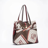 Women's Work 2024 Seasons New Leisure Personalized Tote Bag Fashion Underarm Bag Retro Large Capacity Shoulder Bag