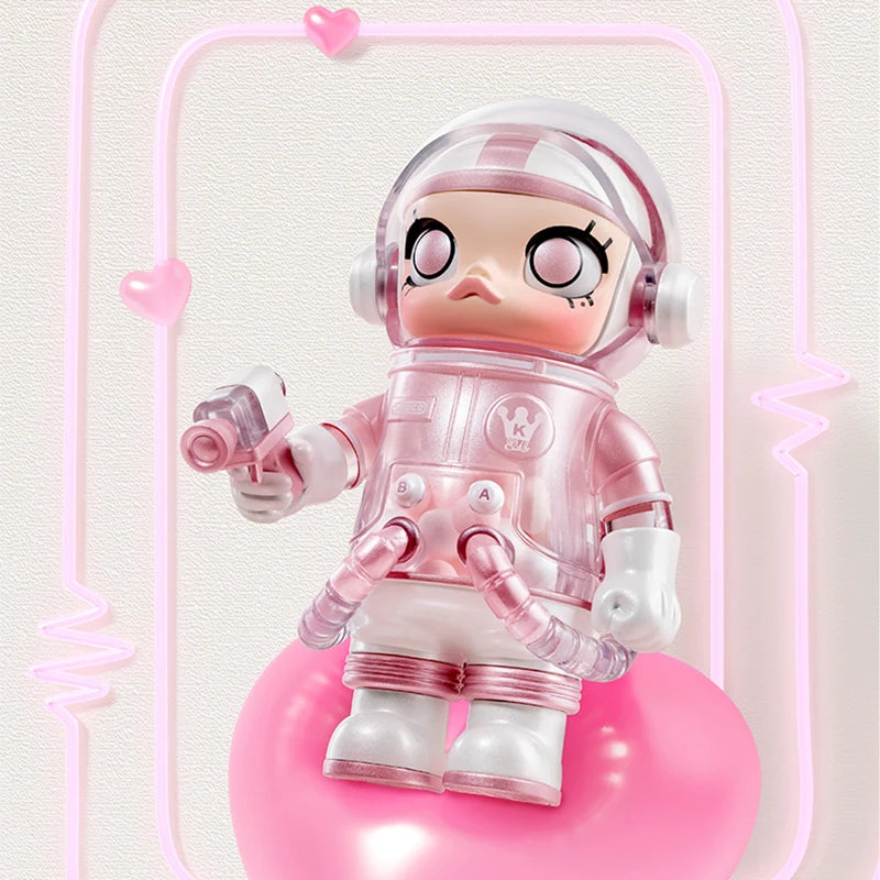 POP MART MEGA SPACE MOLLY 100% Series 4 Blind Box Guess Bag Mystery Box Toys Doll Cute Figure Desktop Ornaments