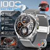 GUHUAVMI AK95 Pro Smartwatch – AMOLED, GPS & Flashlight