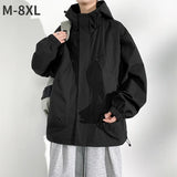 Men's Windbreaker Jacket – Plus Size Casual Outerwear