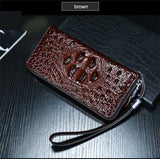 2024 New Cow Genuine Alligator Leather Travel Bags Luxury Men Large Capacity Portable Male Shoulder Bags Brand Travel Duffle Bag