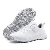 Men's Waterproof Golf Sneakers – Quick-Lacing Professional Golf Shoes