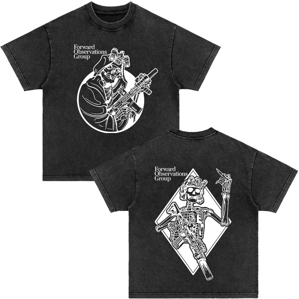 Forward Observations Group Skeleton Graphic T-Shirt