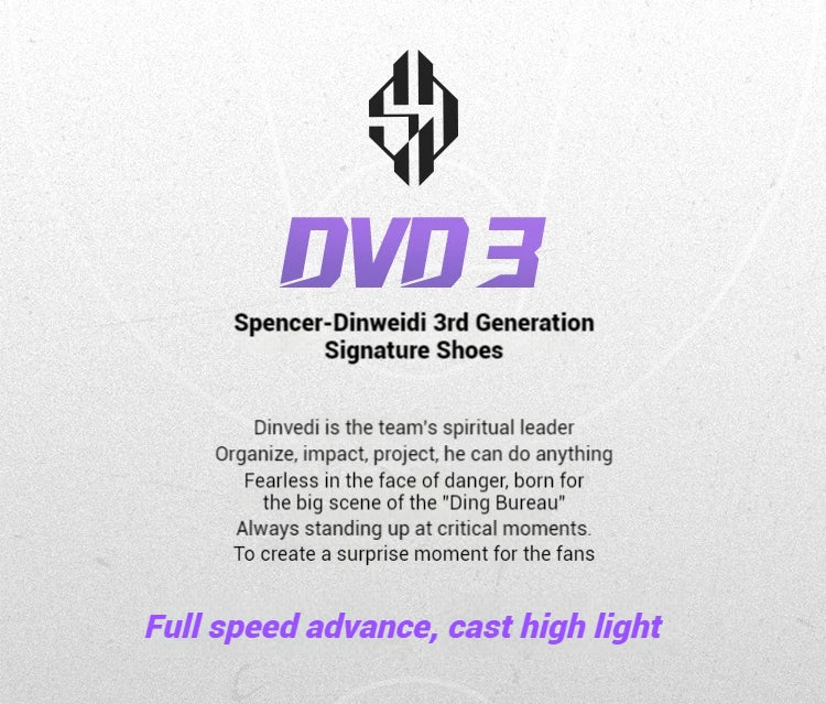 361 Degrees DVD 3.0 Men's Basketball Shoes Mesh Breathable Stable Rebound Shock-Absorbing Wear-resistant Male Sneakers 672441112