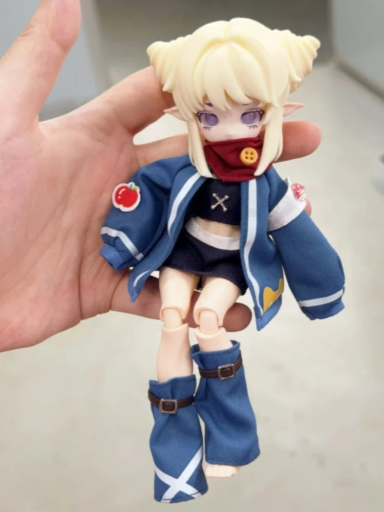 New Mushroom Bjd Blind Box 12-Figure Bjd Collectible Action Figures Trendy Cute Accessories Desktop Decorations Gift For Girl