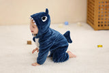 Plush Hooded Baby Winter Romper