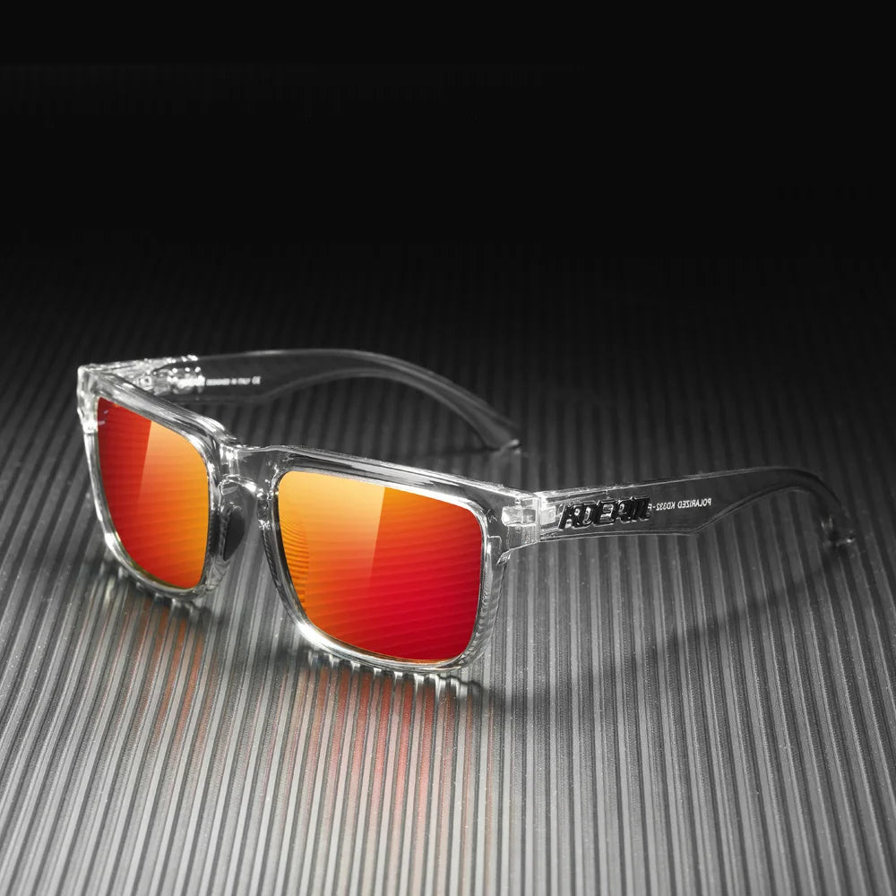 KDEAM Large Size Men's Sunglasses Polarized Photochromic Night Vision Goggles Oversized Sun Glasses With 154mm Width KD332 PLUS