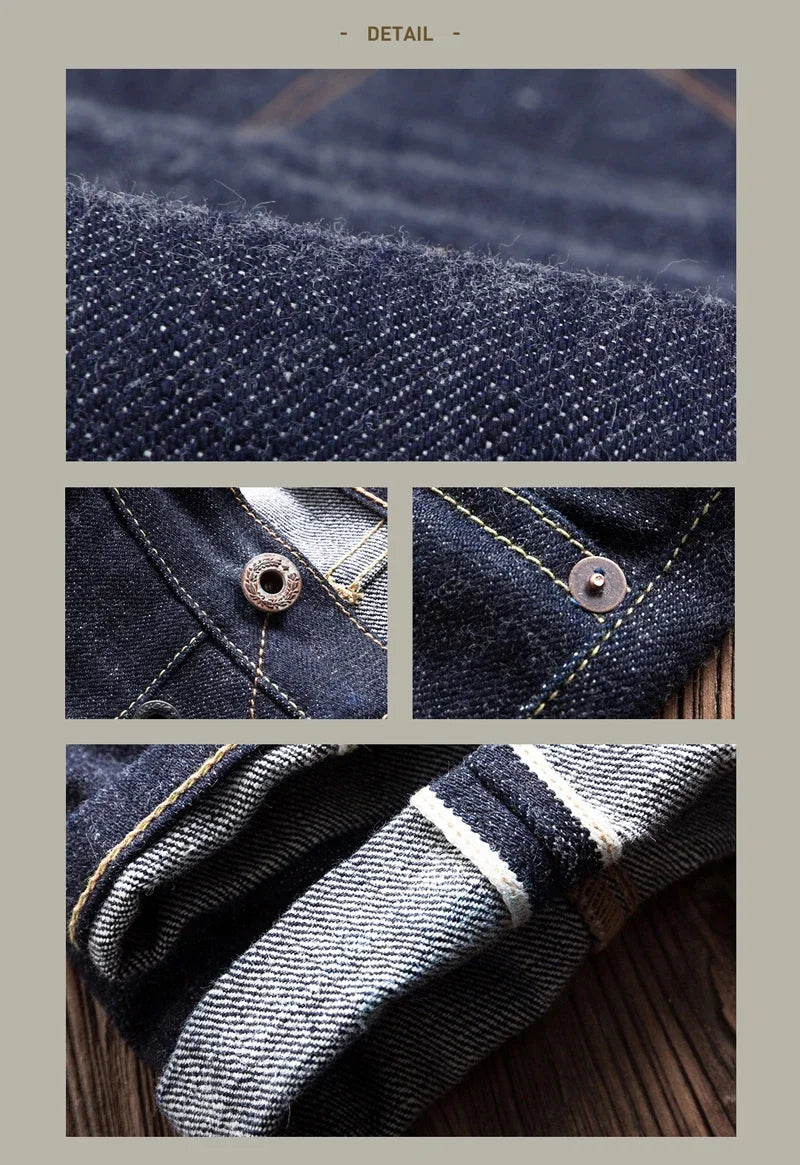Red Tornado 17oz SD-107 Slim Straight Selvedge Denim Jeans