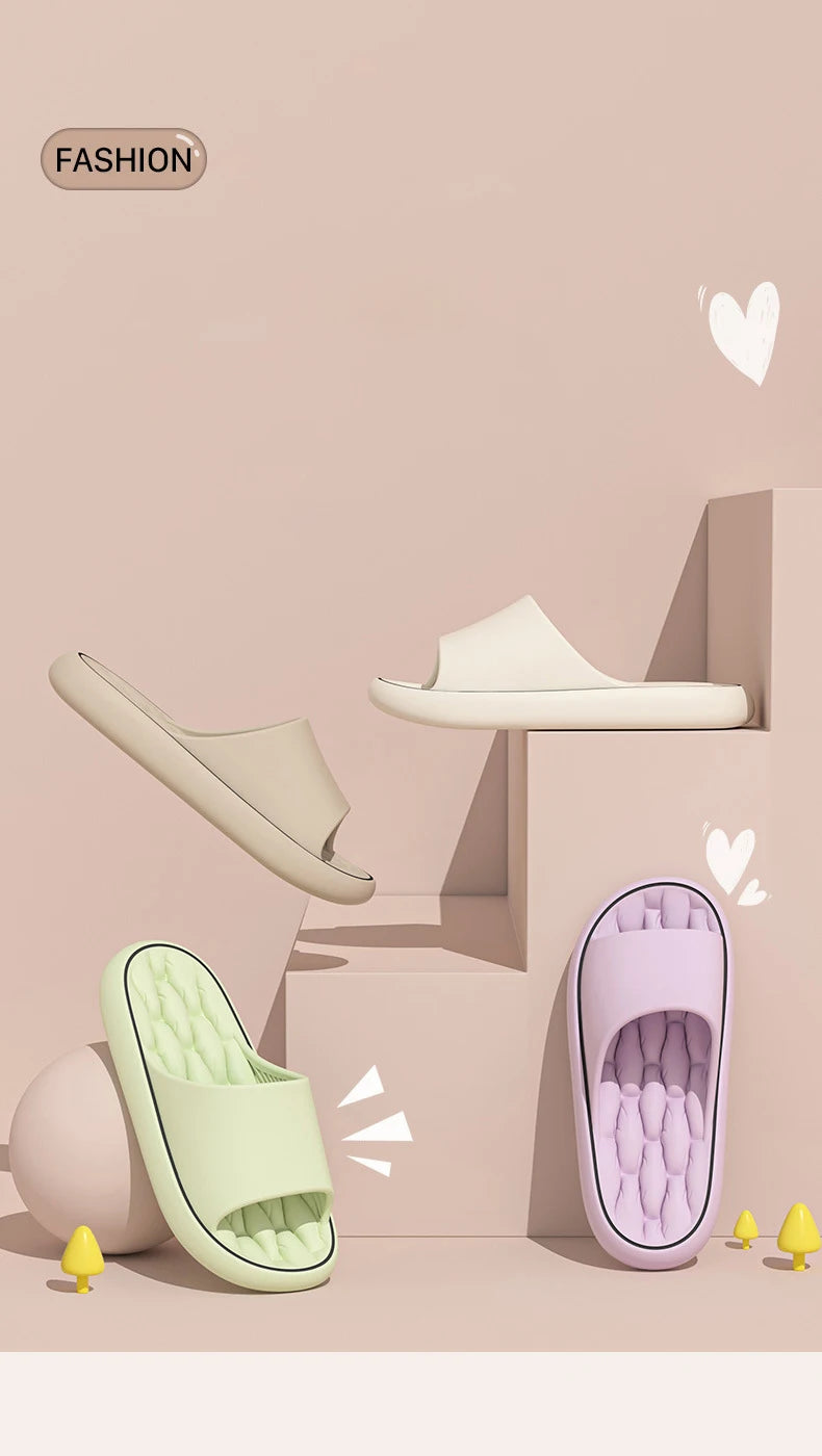 Ultra-Light Soft EVA Cloud Slides