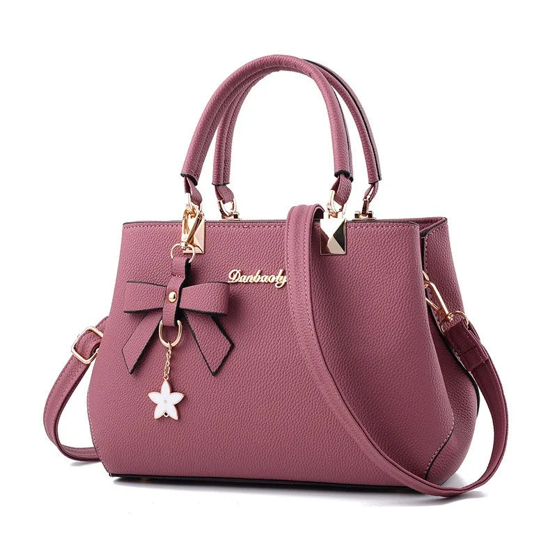 Women’s Bow Shell Bag: Trendy Autumn/Winter Shoulder & Messenger Bag