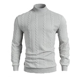 Men's Turtleneck Knit Sweater