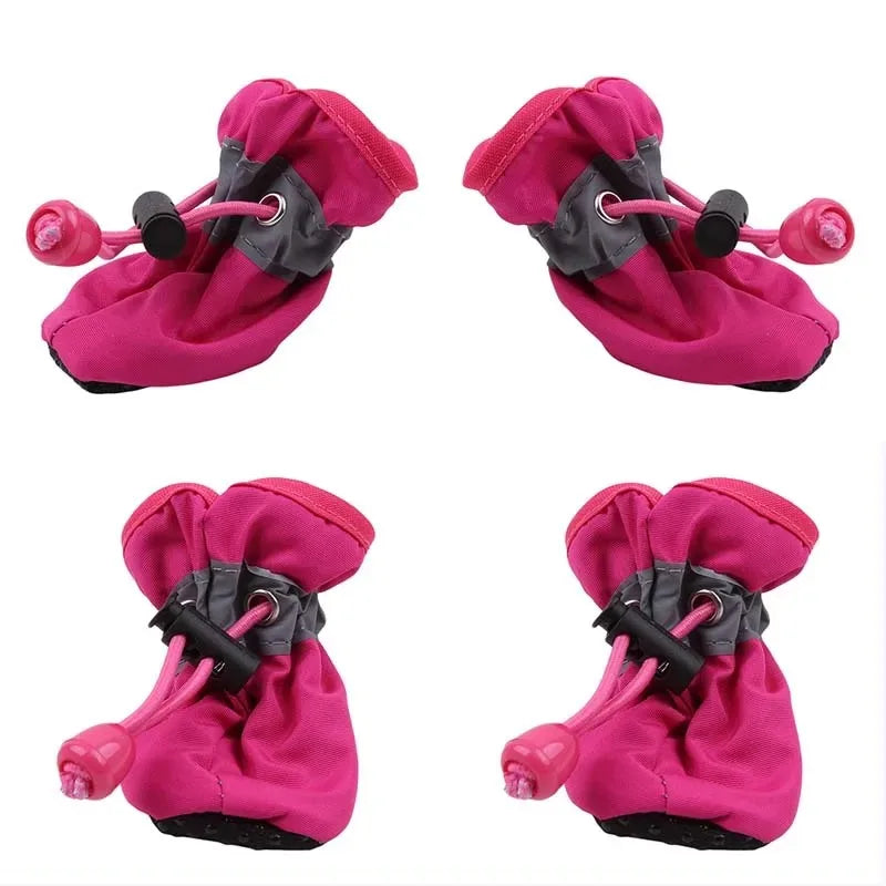 Dog Boots – Waterproof, Non-Slip & Reflective (4 Pcs)