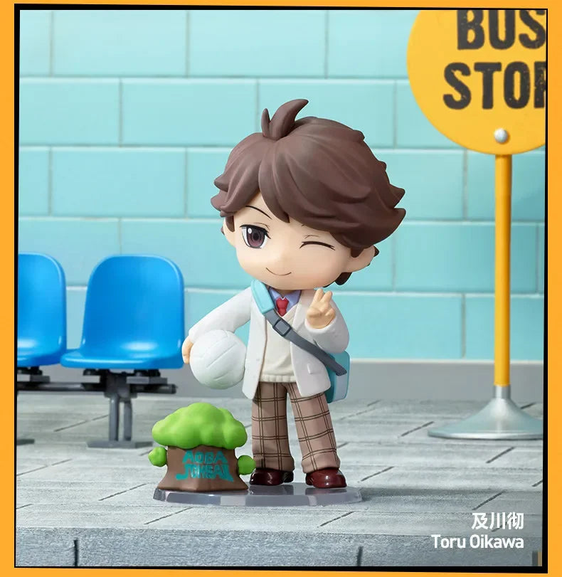 POP MART HAIKYU!! OFF-COURT VIBES Series  Mystery Box Genuine Blind Box Guess Toys Bag Ornament Figurine Home Decor Desktop Doll