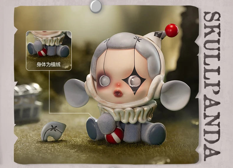 Pop Mart Skullpanda The Mare of Animals Series Blind Box Guess Bag Mystery Box Toys Doll Cute Anime Figure Ornaments Gift