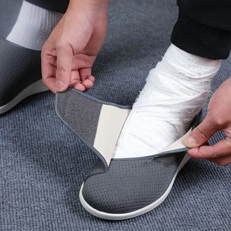 Wide-Fit Orthopedic Comfort Flats for Women