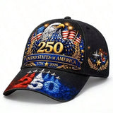 Patriotic Eagle Baseball Cap – 250th Anniversary Edition