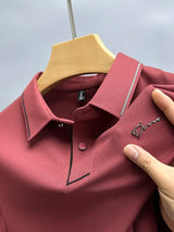 Men's Diamond Emblem Polo Shirt | Premium Casual