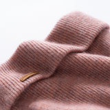 100% Cashmere Beanie Hat – Unisex Knit Winter Cap