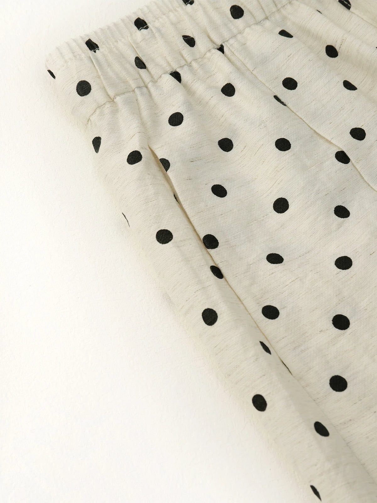 Women's Linen Blend Wide-Leg Pants