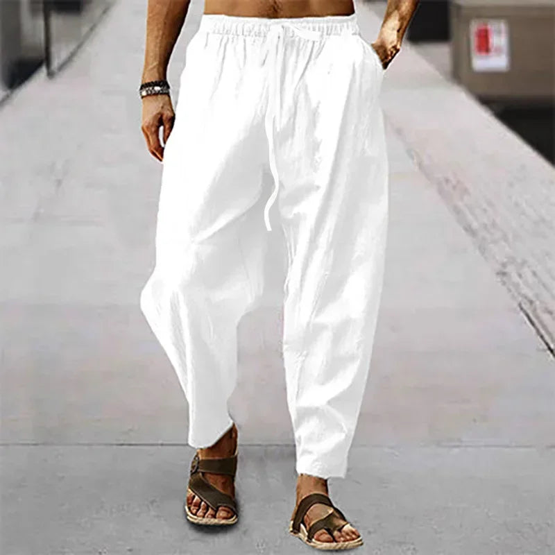 Men's Lightweight Cotton Casual Pants